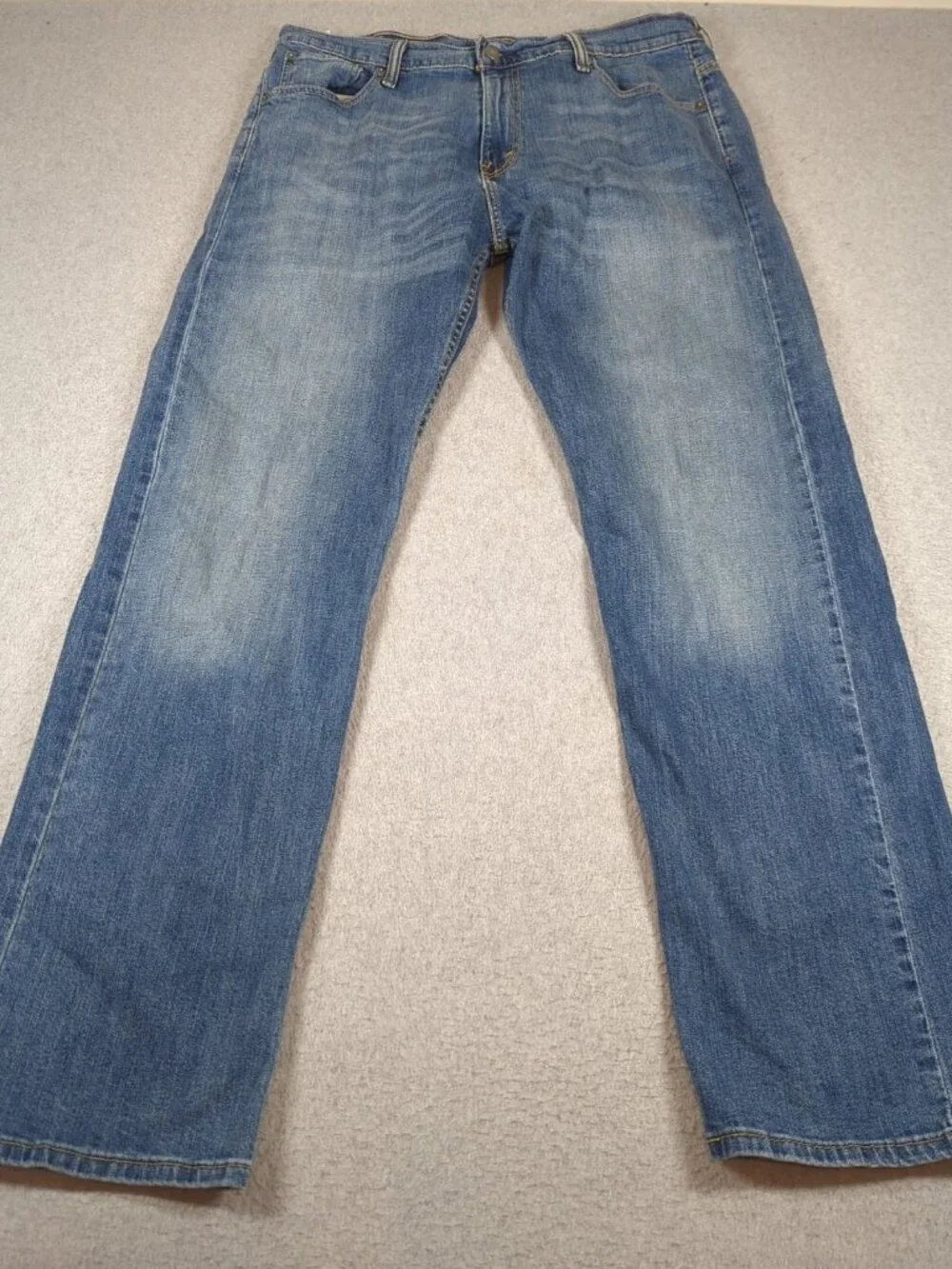 Levi's 569 Jeans Men's 34x34 (Actual 34x32) Blue Loose Straight Fit Stretch